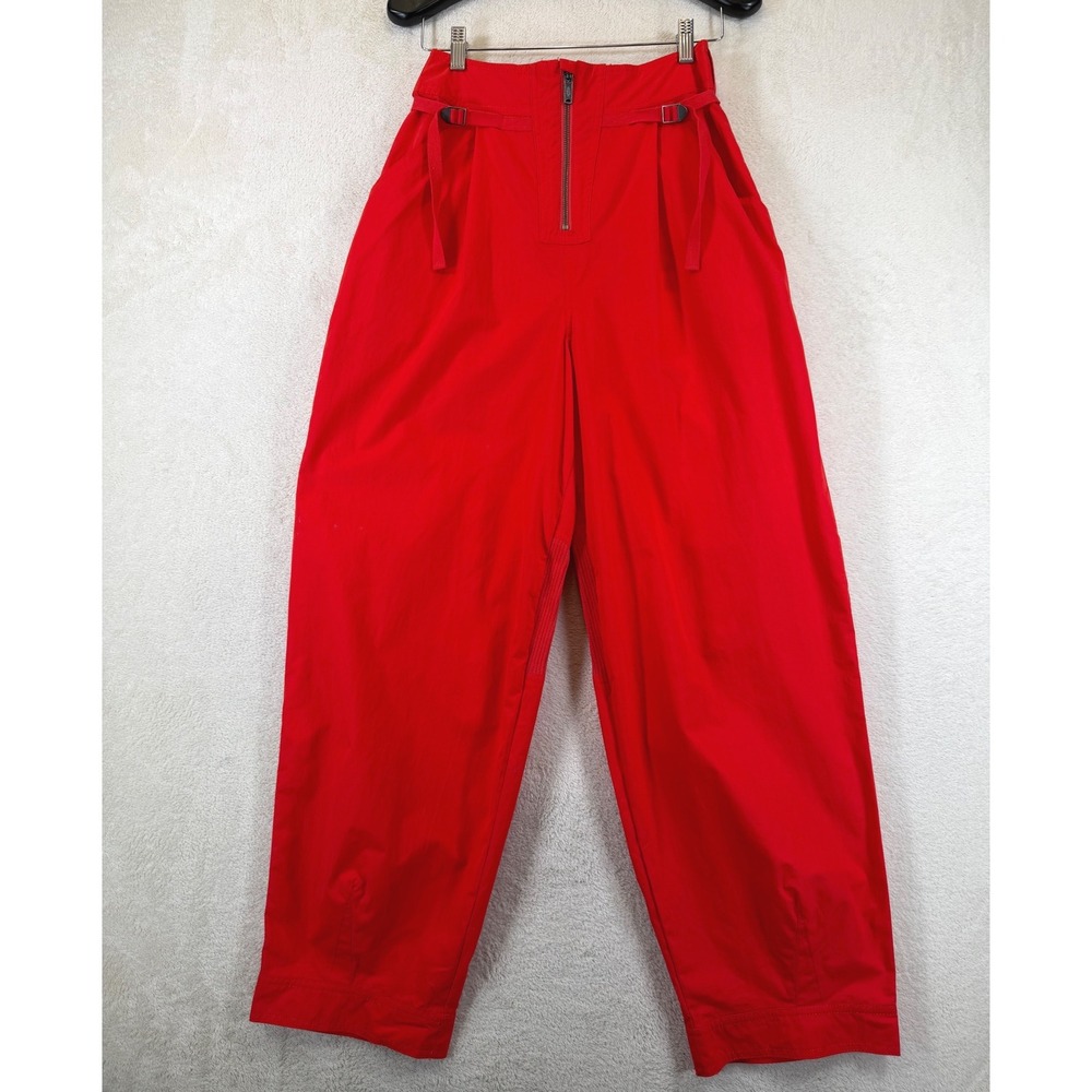 Free People Movement Dance Leisure Pants Red Flame S NWT $128 OB1220672